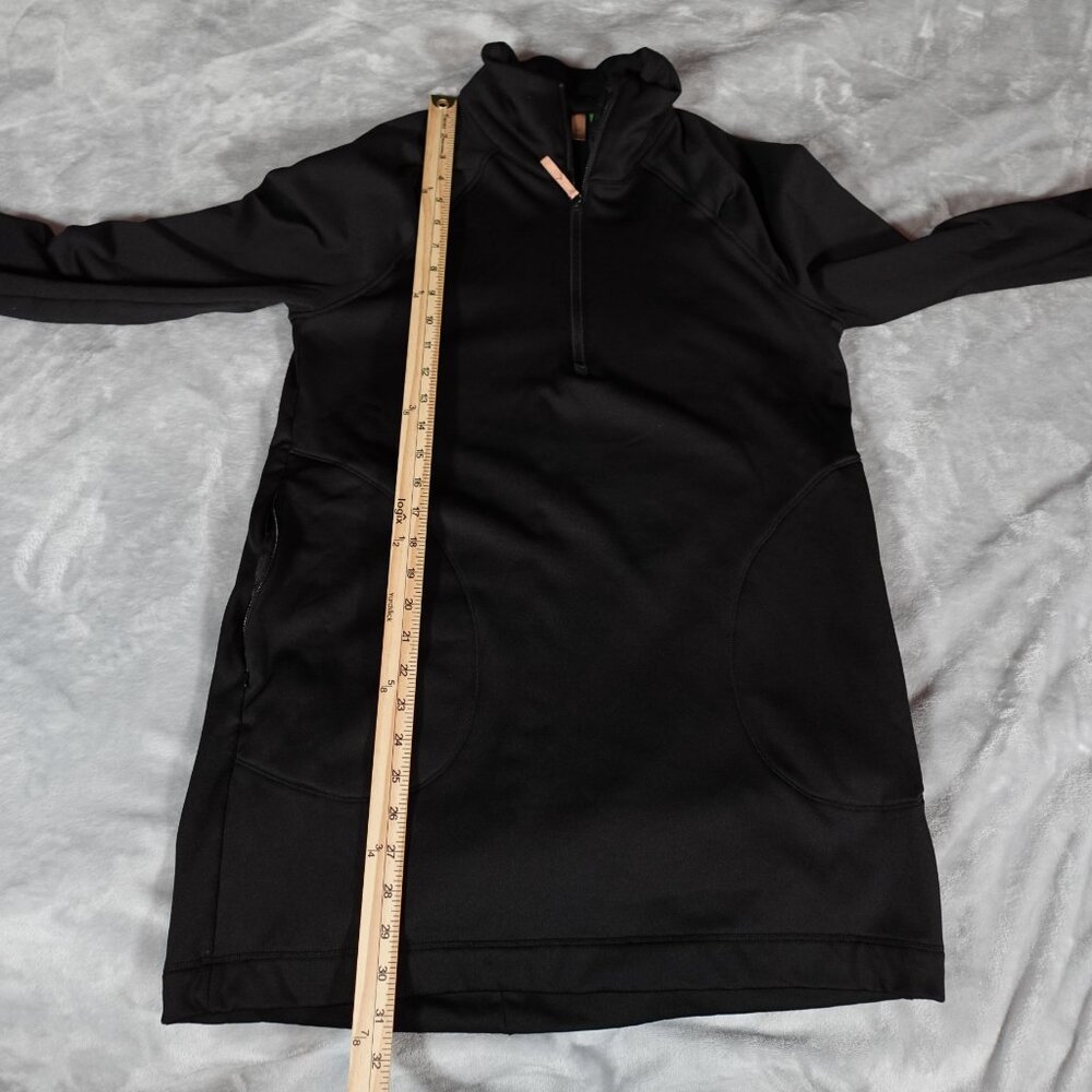 Indyeva Bero IV Pine Womens Pullover Size M Long Tall Fit Fleece Lined Black - Picture 10 of 12
